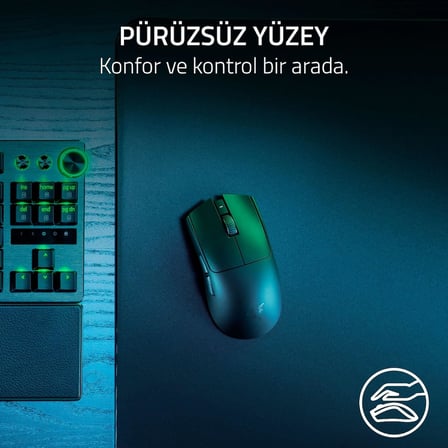 Razer Viper V3 Pro Se - Ultra Hafif Kablosuz E-Spor Oyun Faresi - 54 G Hafiflik - Focus Pro Sensör 3