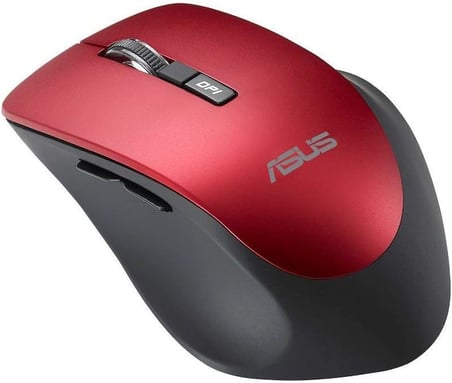 Asus Wt425 Kablosuz Optik Sessiz Tıklama Özellikli Kırmızı Mouse