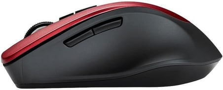 Asus Wt425 Kablosuz Optik Sessiz Tıklama Özellikli Kırmızı Mouse