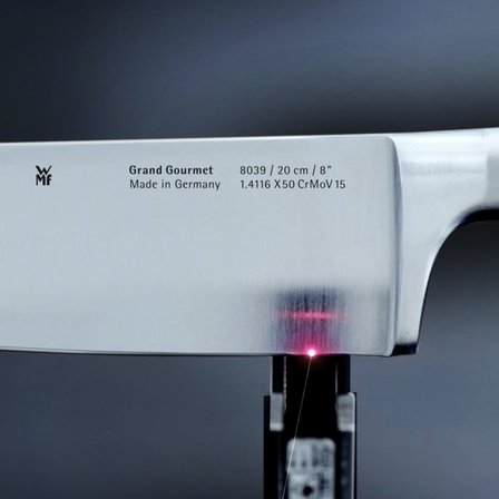 Wmf Spitzenklasse Plus Et Bıçağı, 32,5 Cm, 20 Cm Bıçak Ağzı, Dövme Özel Bıçak Çeliği, Performance Cu