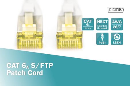 Digitus Dk-1644-A-100 Professional Yüksek Kaliteli Cat 6 S/Ftp Ara Bağlantı Kablosu