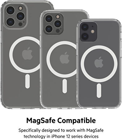Belkin Boostcharge Kablosuz Şarj Manyetik Araç Telefonu Montaj Tutacağı, Magsafe Etkinleştirilmiş Ay
