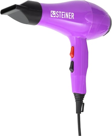 Steiner Alman 3800 Watt Profesyonel Saç Kurutma Makinesi Fön Makinesi Ac Motor Ms-9001 Pembe + 2 Ade