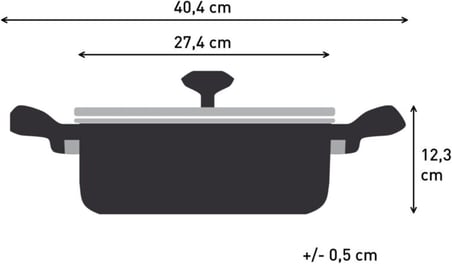 Tefal Expertise 5X Kısa Tencere - 26 Cm 2100137518