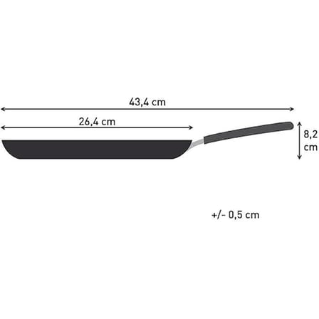 Tefal Expertise 5X Krep Tava - 25 Cm 2100139053