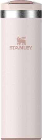 Stanley The Transit Fliptop Mug Termos 0.47 Litre - Pembe Kuvars (Rose Quartz) | Paslanmaz Çelik