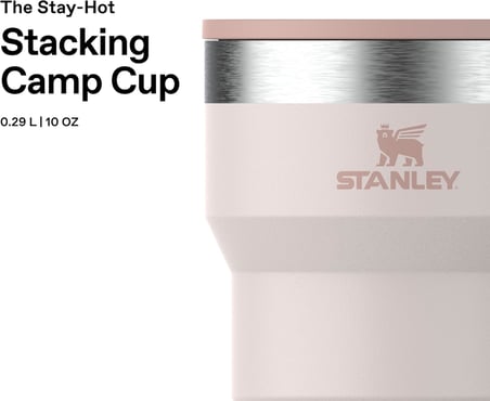 Stanley Stay-Hot Termos Bardak 0.29 Litre - Pembe Kuvars (Rose Quartz) | Paslanmaz Çelik