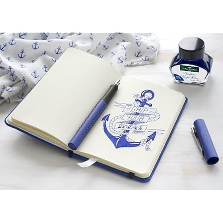 Faber-Castell Dolma Kalem Grip 2011 M Mavi