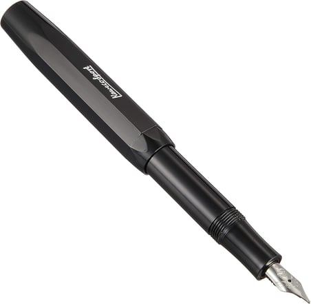 Kaweco 10000766 Skyline Dolma Kalem, Medium Uç Siyah