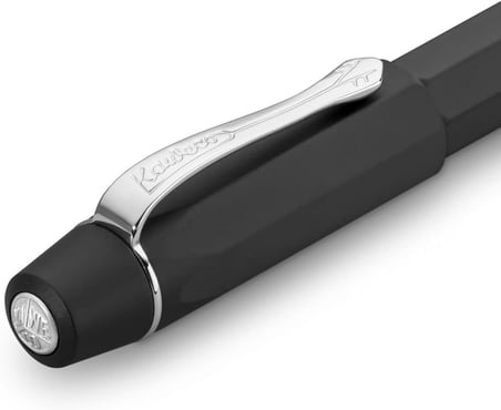 Kaweco Orijinal Dolma Kalem 060 Siyah Krom I Premium Al??Minyum Dolma Kalem M??Rekkep Kartu? Lar?? I