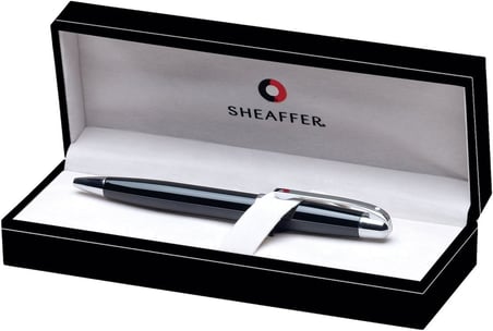 Sheaffer 9332-2 500 Serisi Tükenmez Kalem Parlak Siyah Krom
