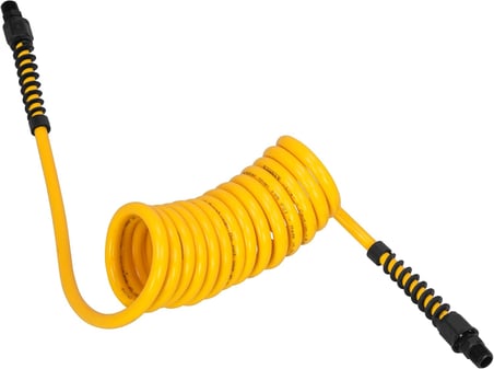 Dewalt 1/4-Inç X 10Ft Poliüretan Geri Tepme Hortumu, 1/4 İnç Bağlantı Parçaları Ve Bükme Kısıtlayıcı