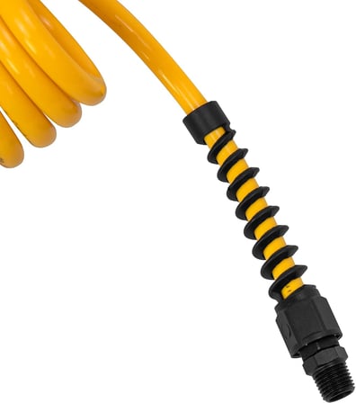 Dewalt 1/4-Inç X 10Ft Poliüretan Geri Tepme Hortumu, 1/4 İnç Bağlantı Parçaları Ve Bükme Kısıtlayıcı