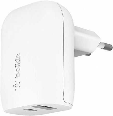 Belkin Boost↑Charge Pro 32 W Usb-C + Usb-A Duvar Şarj Aygıtı
