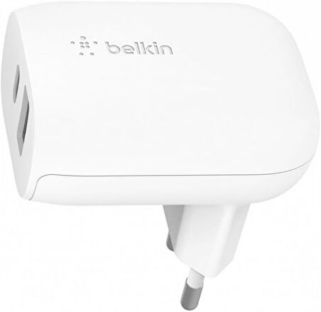 Belkin Boost↑Charge Pro 32 W Usb-C + Usb-A Duvar Şarj Aygıtı