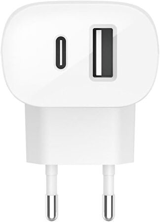 Belkin Boost↑Charge Pro 32 W Usb-C + Usb-A Duvar Şarj Aygıtı