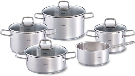 Fissler Viseo 9 Parça Çelik Tencere Seti