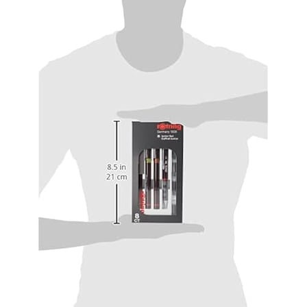 Rotring Isograph Junior Set (0.2-0.3-0.5 Mm) + Tikky Mekanik Kurşun Kalem 0.5 Mm - S0699320