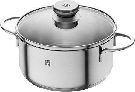 Zwilling 5 Parça Tencere Seti, Paslanmaz Çelik, 5 Parça, Gümüş Rengi