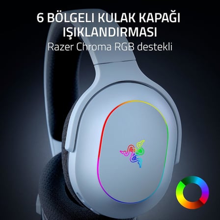 Razer Barracuda X Chroma - 6 Bölge Chroma Rgb Ile Kablosuz Çok Platformlu Oyun Kulaklığı (Smartswitc