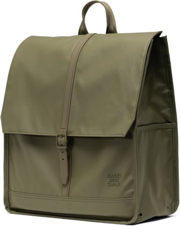 Herschel City Suya Dayanıklı Kumaş Mıknatıslı Kapama Sırt Çantası, 14" Laptop Uyumlu, 18 L