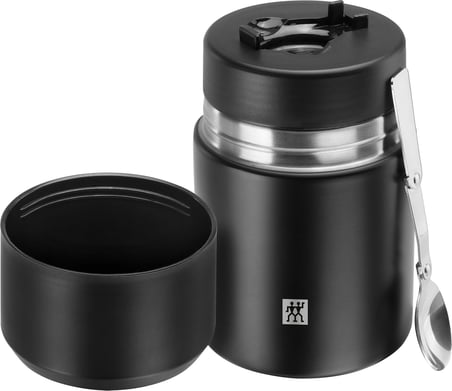 Zwilling Thermo Yemek Kavanozu, Paslanmaz Çelik, Siyah, 700 Ml