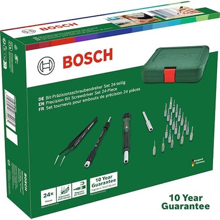 Bosch Hassas Uçlu Tornavida Seti 24 Parça
