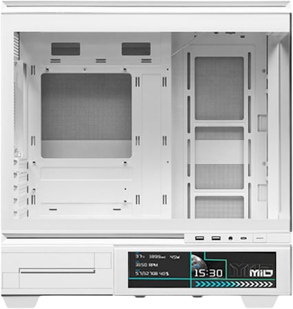 Thermalright Tl-M10 Vision White Argb Temperli Cam Mid Tower Matx Gaming Kasa