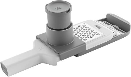 Zwilling Z-Cut Çoklu Rende, Çok Fonksiyonlu, Paslanmaz Çelik, 4 Değiştirilebilir Bıçak Ucu, Iki Yönl