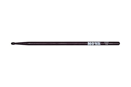 Vic Firth Baget(Çift) Nova 7A Wood Black (Siyah), Hıckory, 1