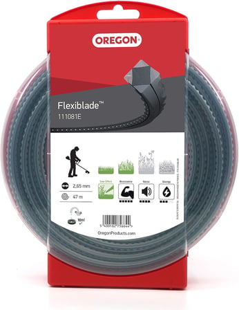 Oregon Biçme Ipi Flexiblade, 2,65 Mm X 47 M, 111081E | Yüksek Çimen, Yabani Otlar, Çim Ve Yoğun Bitk