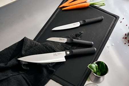 Fissler Procut/Premium Bıçak Seti 3 Parça (1 Et Bıçağı 18 Cm, 1 Sebze Bıçağı 9 Cm, 1 Aşçı Bıçağı 20 