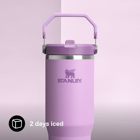 Stanley İ̇Ceflow Flip Straw Tumbler Pipetli Termos Bardak, 0.89 L