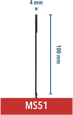 Dremel Ms51 Moto-Saw Genel Amaçlı Ahşap Kesme Testere Bıçağı, 5'Li