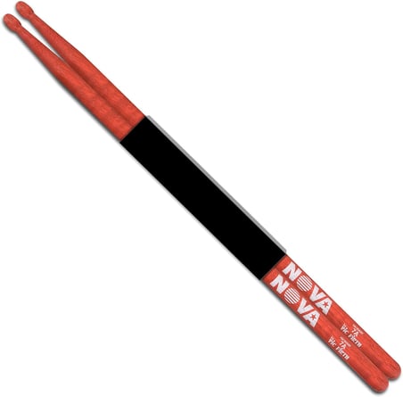 Vic Firth Baget(Çift) Nova 7Ar Wood Red (Kırmızı), Hıckory,