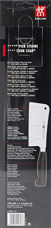 Zwilling Four Star Satır, Paslanmaz Çelik, Siyah