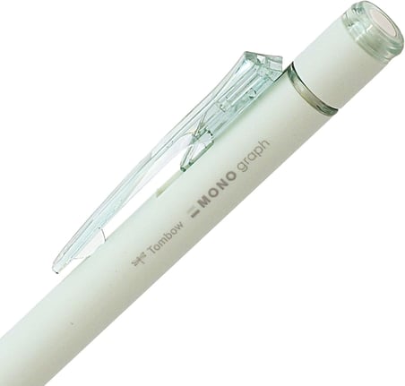 Tombow Mono Graph Mekani̇k Kalem, Sinirli Baski Mi̇neral Renk, 0.5Mm, Şeffaf Bej