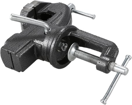 Steiner Alman 60 Mm Dönerli Örslü Özel Alaşımlı Paslanmaz Dövme Çelik Mini Masa Ve Tezgah Mengenesi 