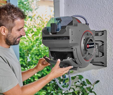 Einhell Akülü Hortum Makarası Ge-Hr 18/30-1 Wh Li-Solo (18 V, Otomatik Hortum Sarma, 180° Dönebilir,