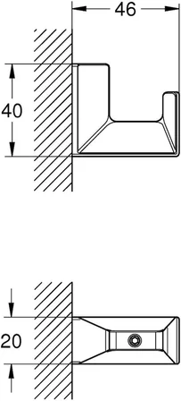 Grohe Selection Cube Bornoz Aşkılığı - 40782000