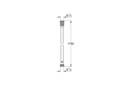 Grohe Plastik Silverfleks Duş Spiral Hortumu 175 Cm - 28388Gl0