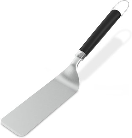 Weber Izgara Plakaları Için Spatula Seti – Planchas, 2 Parça, Paslanmaz Çelik, Eğimli Ön Kenarlı, Iz