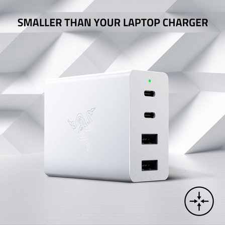 Razer Usb-C Gan Şarj Cihazı - Taşınabilir Hızlı Şarj Cihazı (2X Usb-C, 2X Usb-A, Abd, Ab Ve İngilter