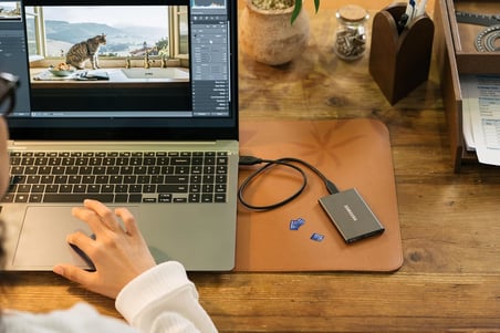 Samsung T7 256Gb Micro Sd Hafıza Kartı