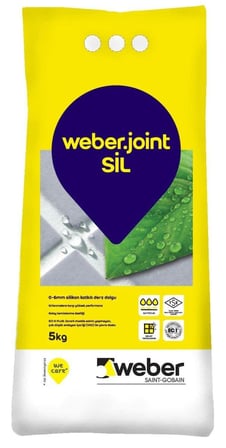 Weber Joint Sil Silikonlu Derz Dolgu Gri 5 Kg