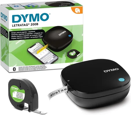 Dymo Letratag Lt-200B Bluetooth Siyah Etiketleme Makinası