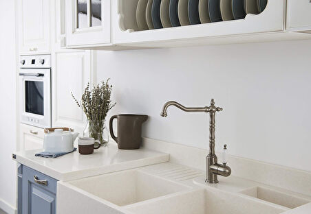 Artema Verona A4215406 Eviye Bataryası, Saten Krom