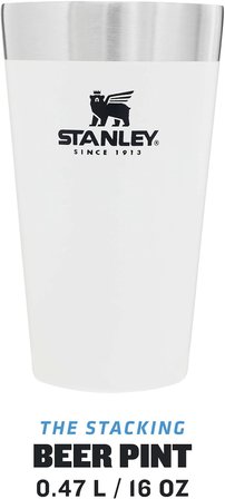 Stanley Adventure Vakumlu Soğuk İ̇Çecek Bardağı 0.47 Litre - Beyaz (Polar) | Paslanmaz Çelik | İ̇Çecek