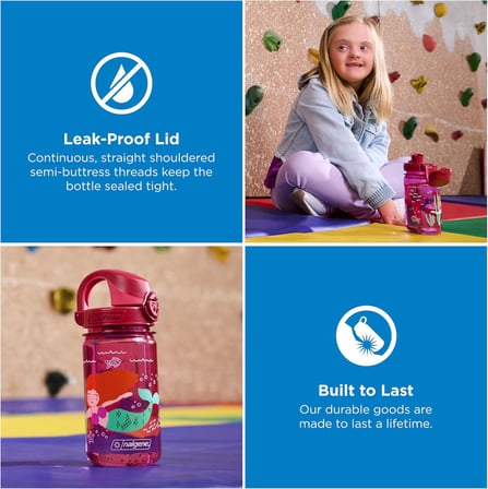 Nalgene%50 Plastik Atıktan Elde Edilen Malzemeden Üretilen Uçan Su Şişesinde Tritan Bpa İçermeyen Ço