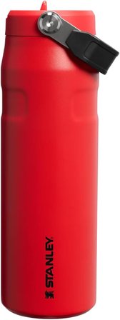 Stanley The Iceflow Bottle Flip Straw 2.0 1.06L Pipetli Termos 10-12111-0271 Kırmızı